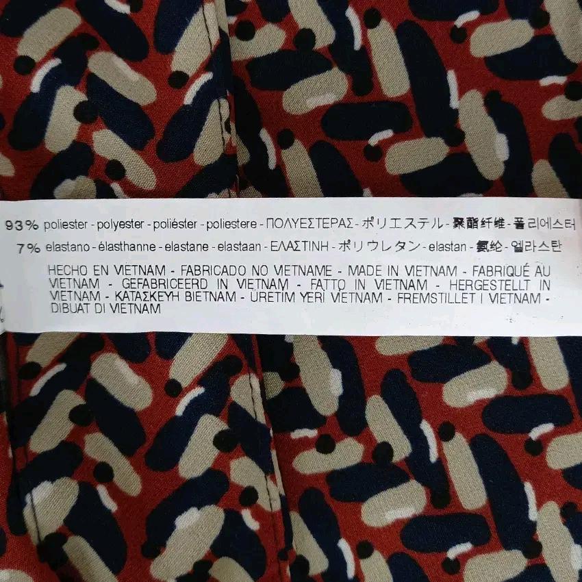 자라 여성 춘하 약스판 8부 폴리팬츠 브릭24 (HU44666) 6