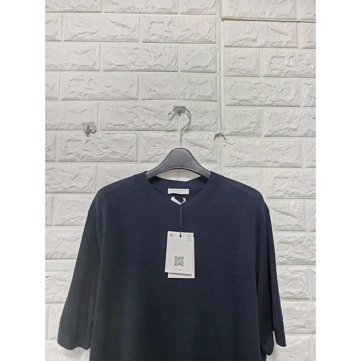 100 마시모두띠 블랙 반팔 티 (새상품) D750 6