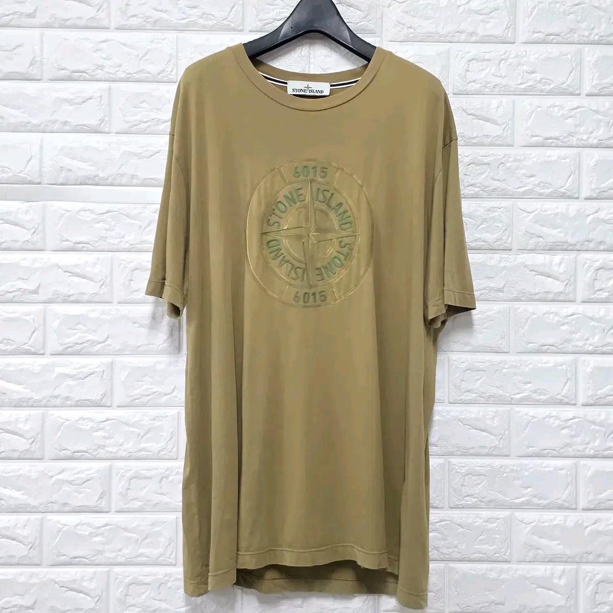 2XL 스톤아일랜드 브라운 반팔 티 D753 2