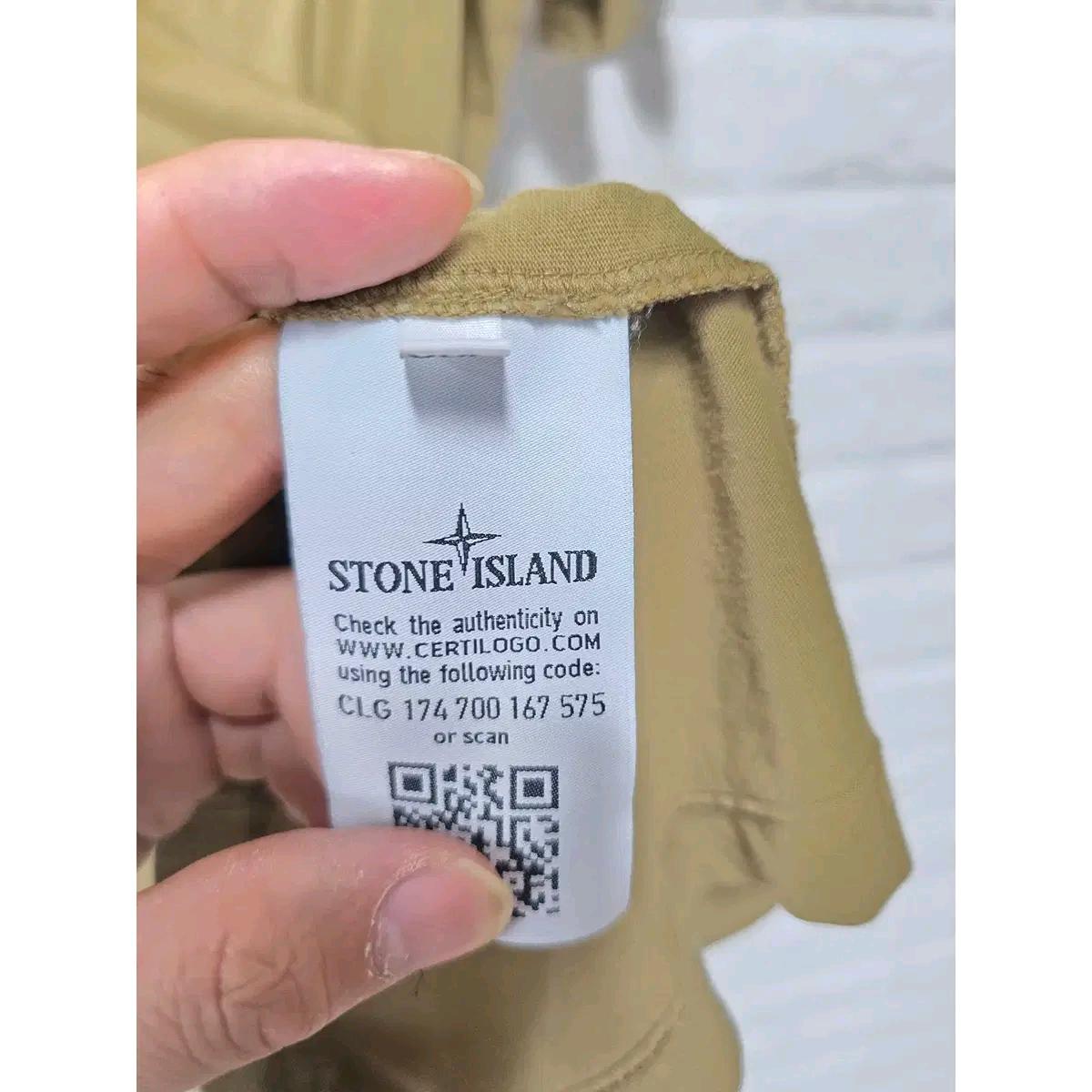 2XL 스톤아일랜드 브라운 반팔 티 D753 4