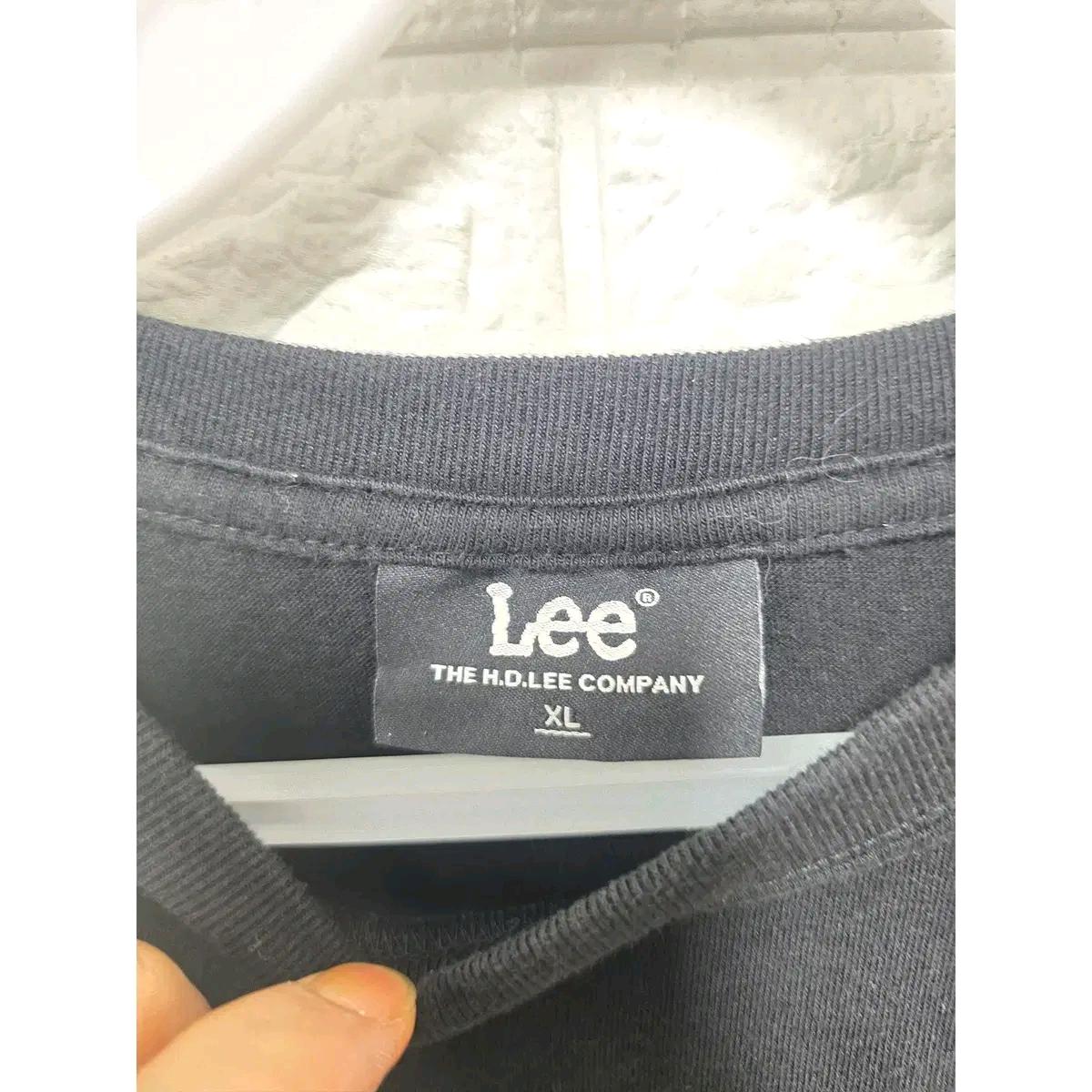 L 22s Lee 블랙 반팔 티 D765 3