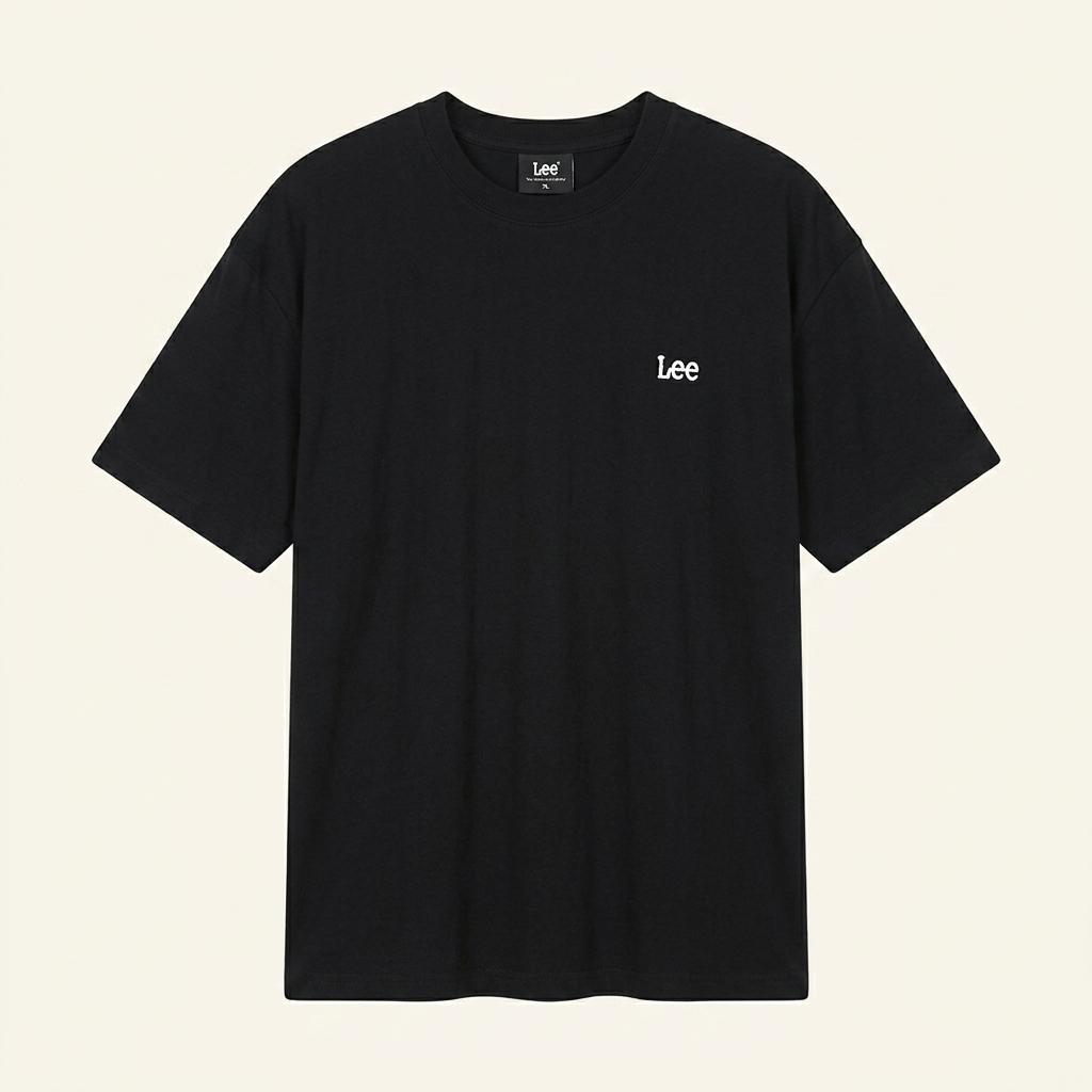 L 22s Lee 블랙 반팔 티 D765 1