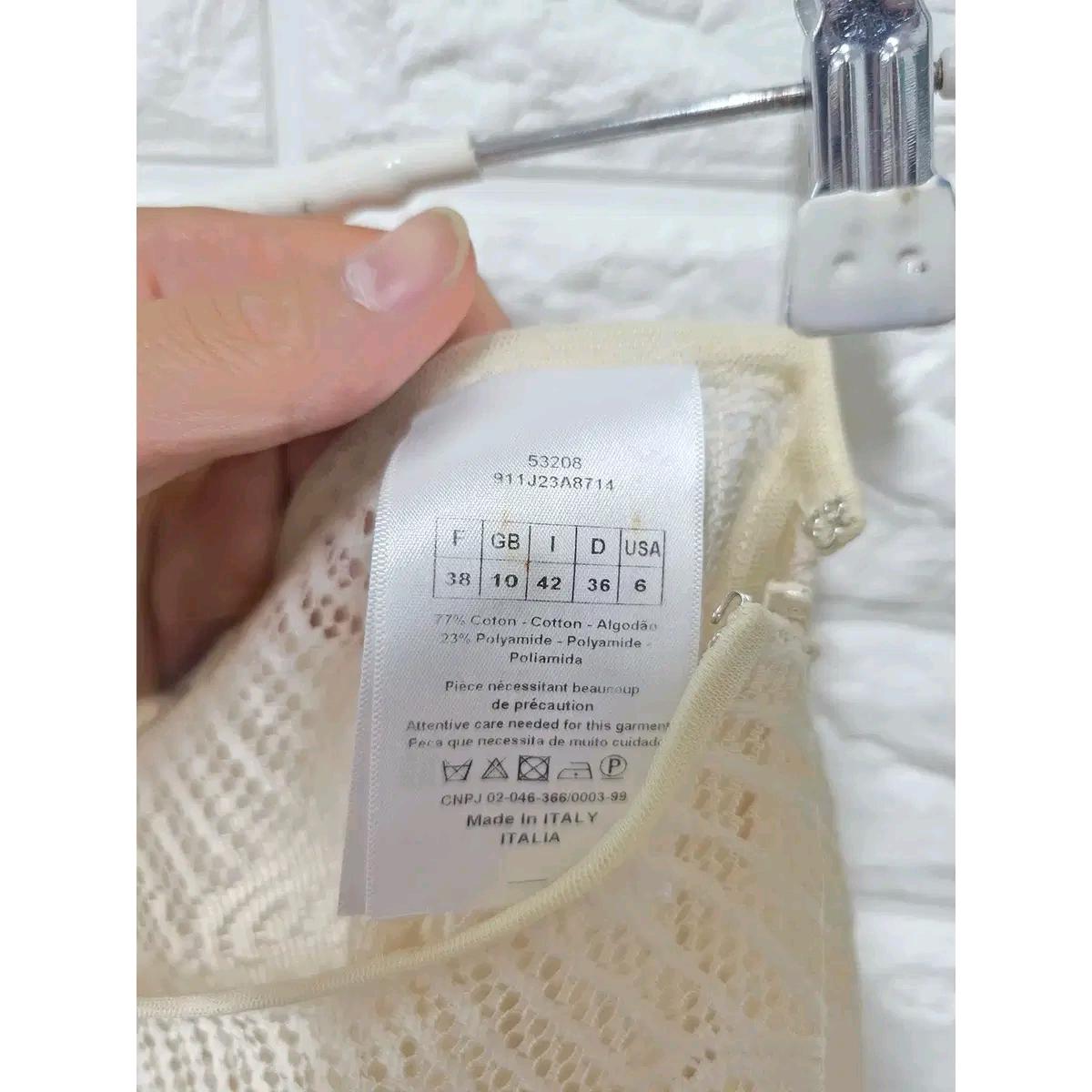 28인치  19s 크리스찬 디올 맥라메 레이스 A라인 롱스커트 D763 4