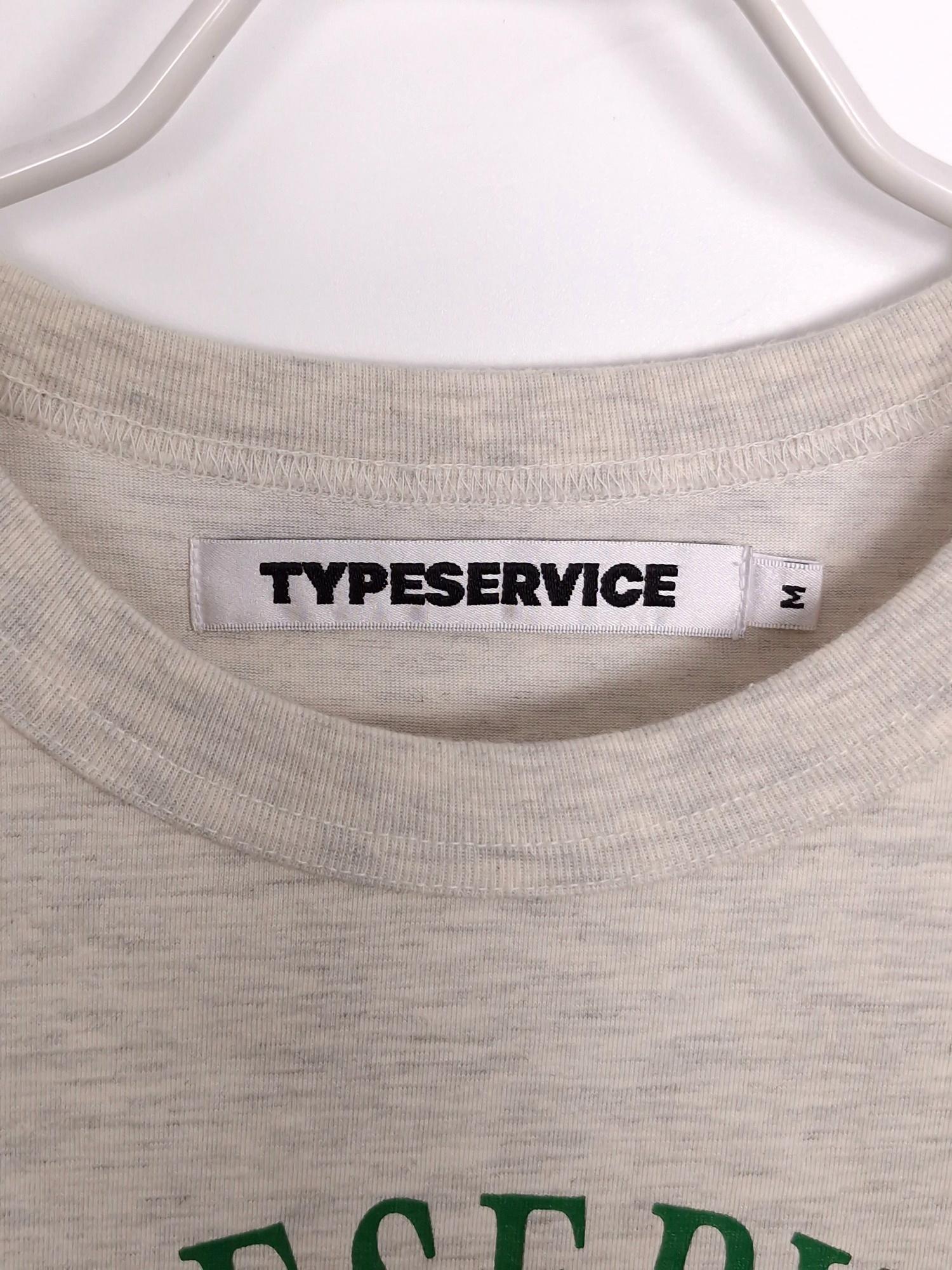 TYPESERVICE 타입서비스 레터링 크롭 티셔츠 M [A461] 4