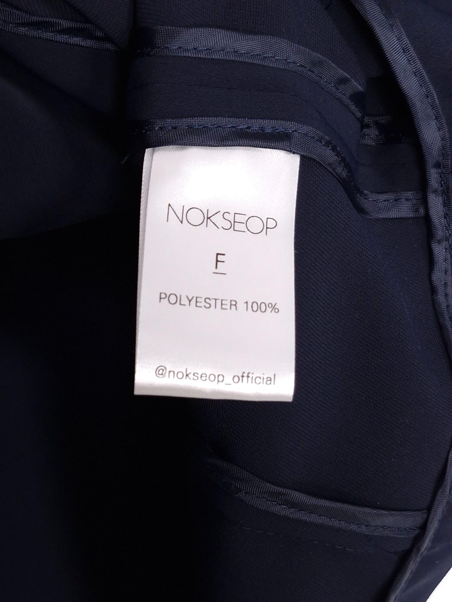 nokseop 녹섭 네이비 블라우스 F [A472] 5