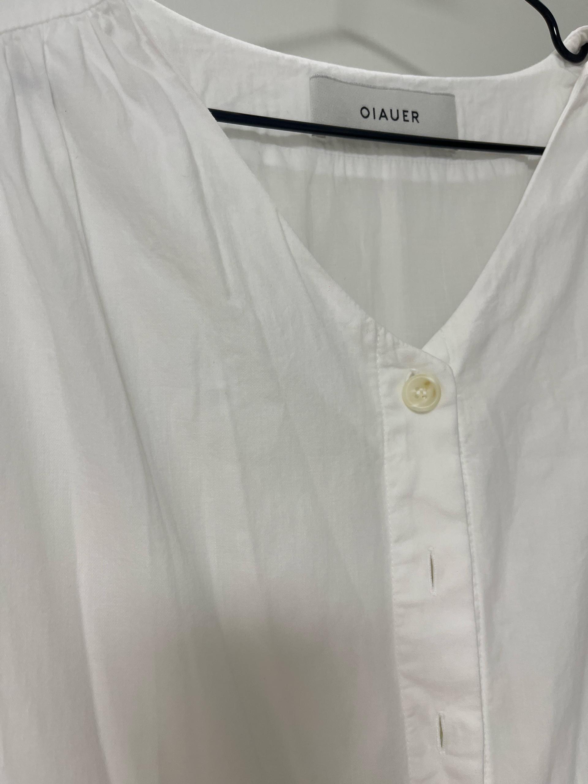 OIAUER 자수 아일렛 롱 원피스 6