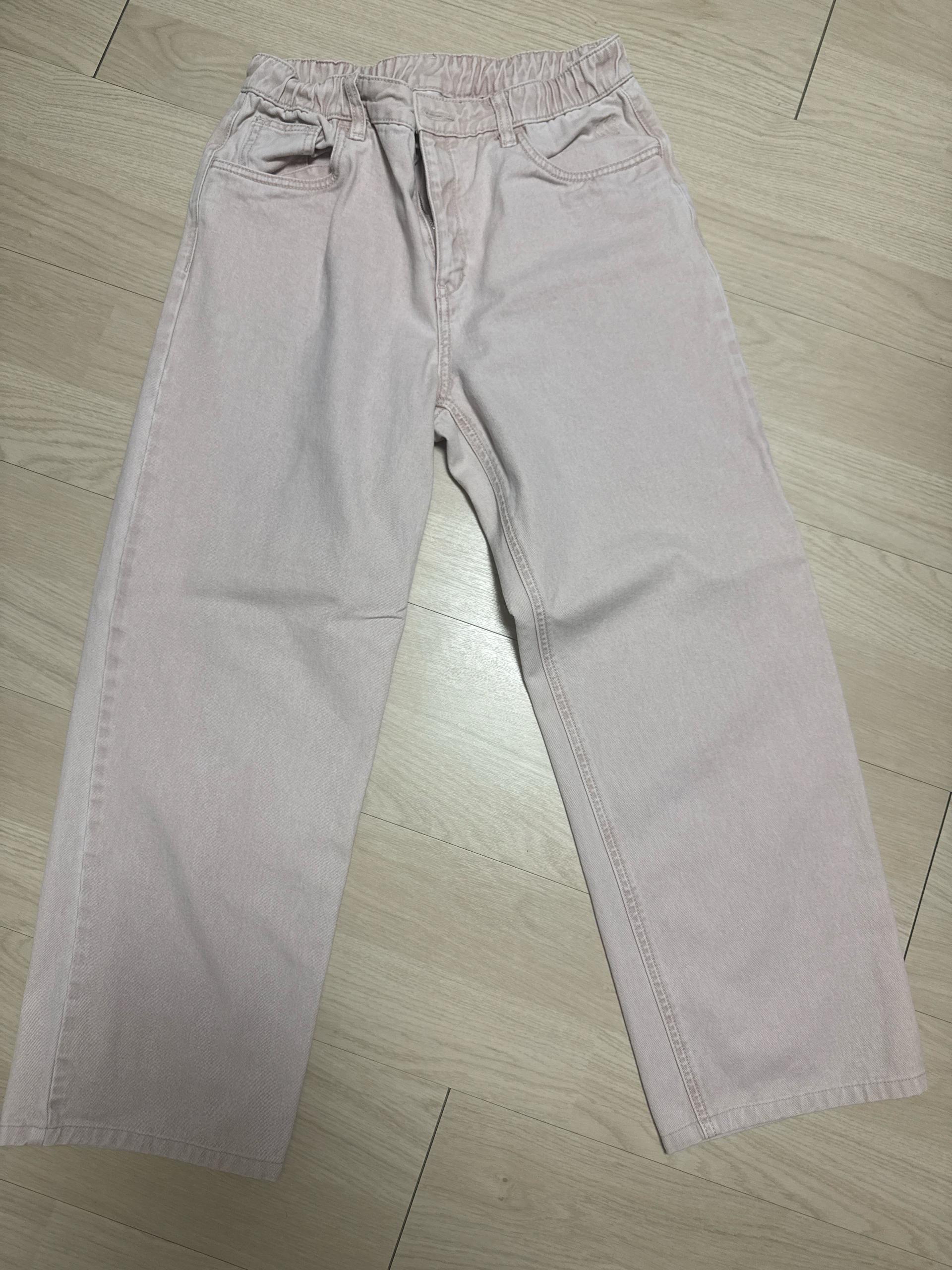 노르디스크 핑크 데님 밴딩 팬츠 2