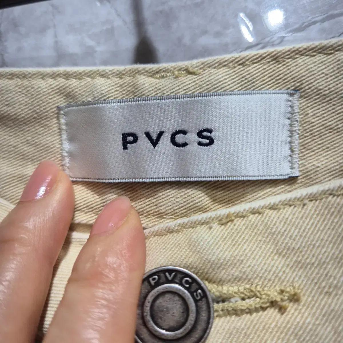 FYCS 베이지 와이드 데님 팬츠 3