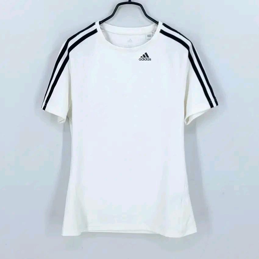 아디다스 여성 여름 기능성반팔티 아이보리XS (HU44716) 2
