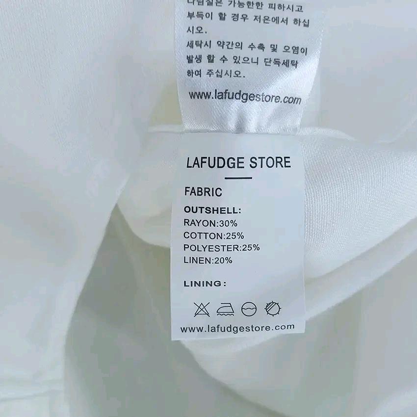 라퍼지스토어 남성 여름 오버핏 반팔셔츠 화이트S (HU44739) 7