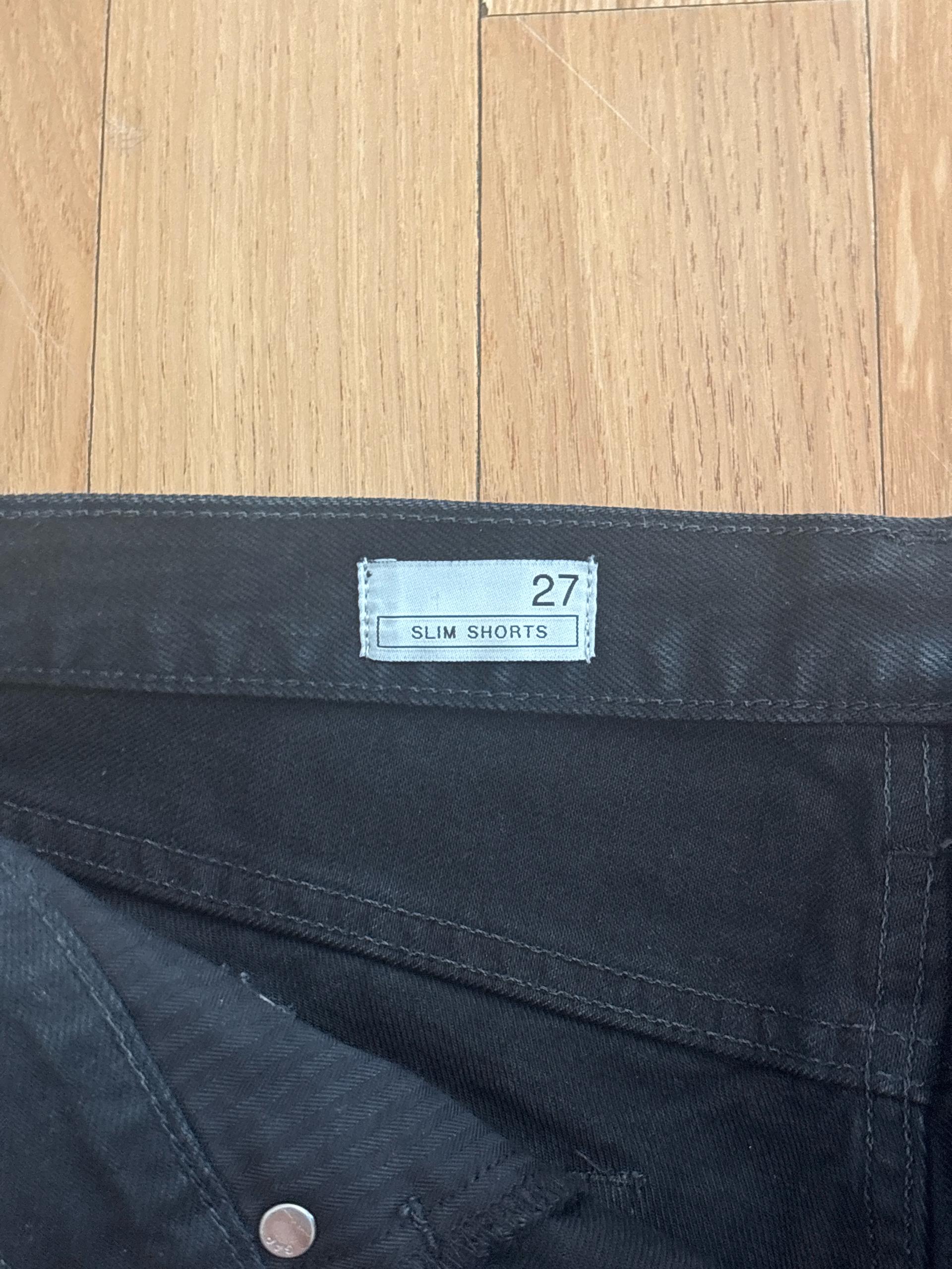 갭 빈티지 블랙 데님 반바지 숏팬츠 3