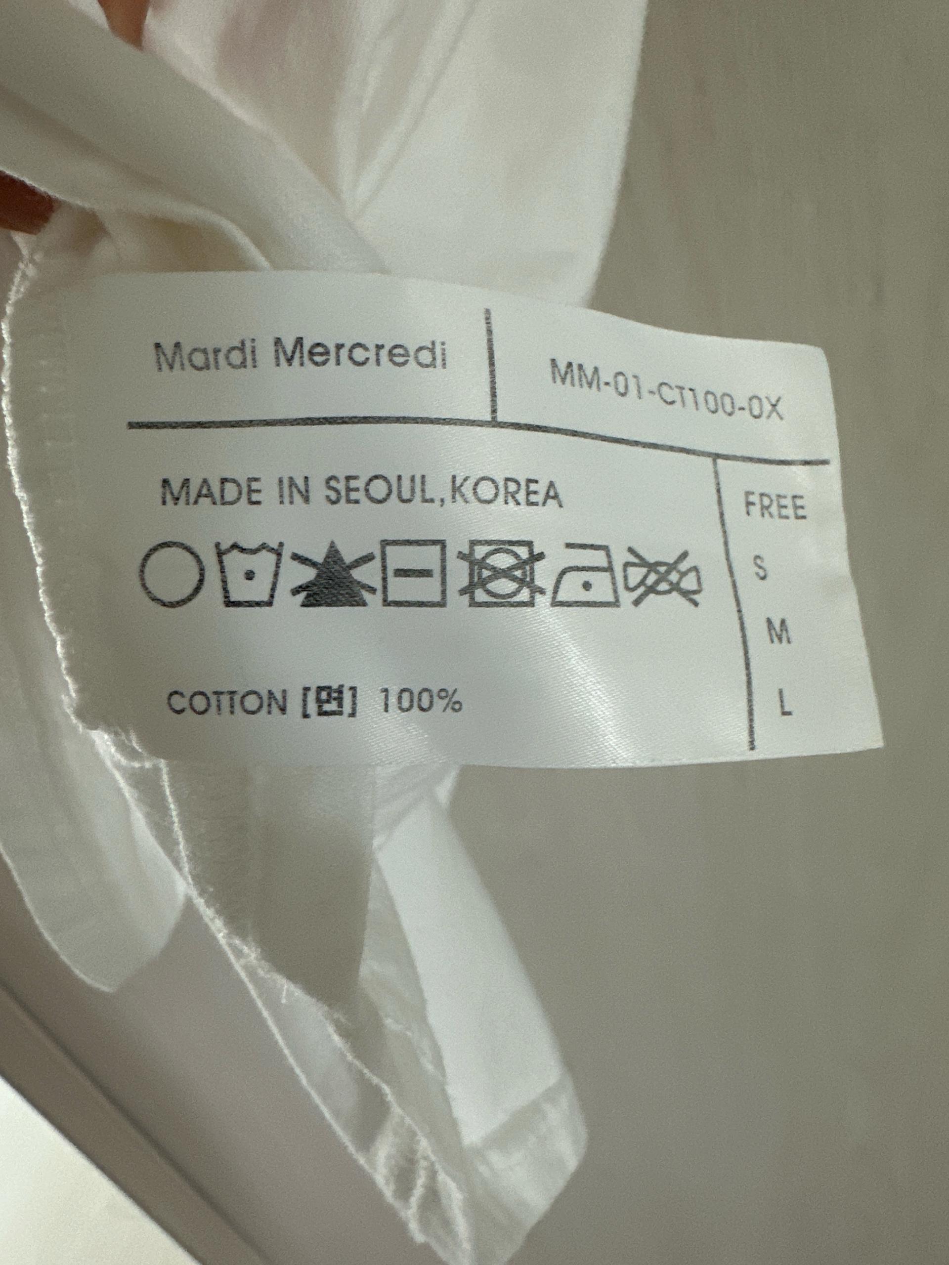 마르디 메크르디 플라워 프린팅 반팔 티셔츠 4