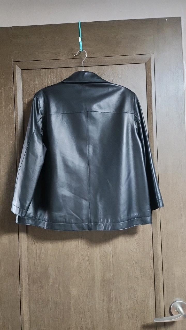LBL 이탈리아 램스킨 가죽 재킷 블랙 5