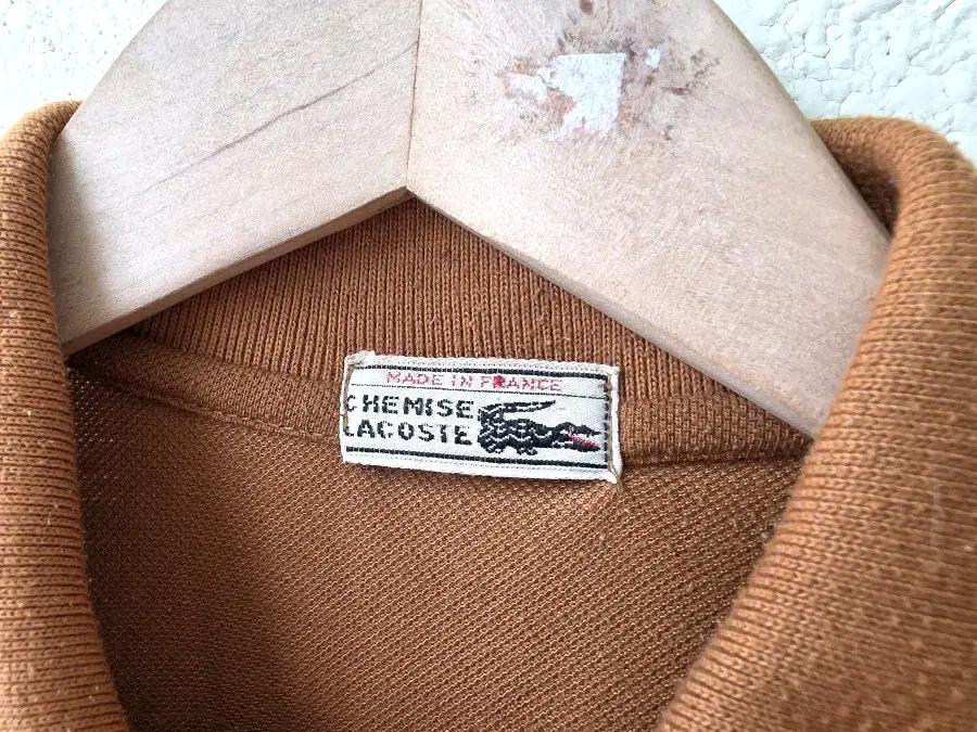 70s 라코스테 피케셔츠 (made in france) 4