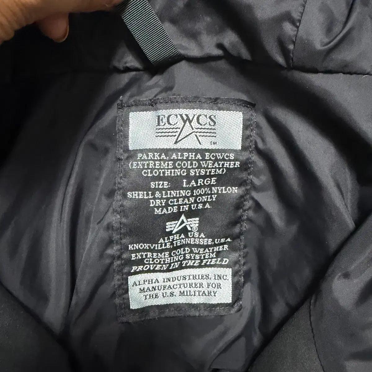 L 알파인더스트리 ALPHA "ECWCS GORE-TEX PARKA US 5