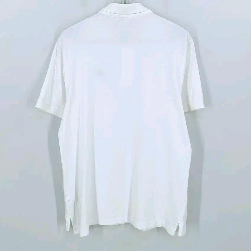 나이키 남성 여름 로고자수 카라반팔티 화이트100 (HU44746) 3