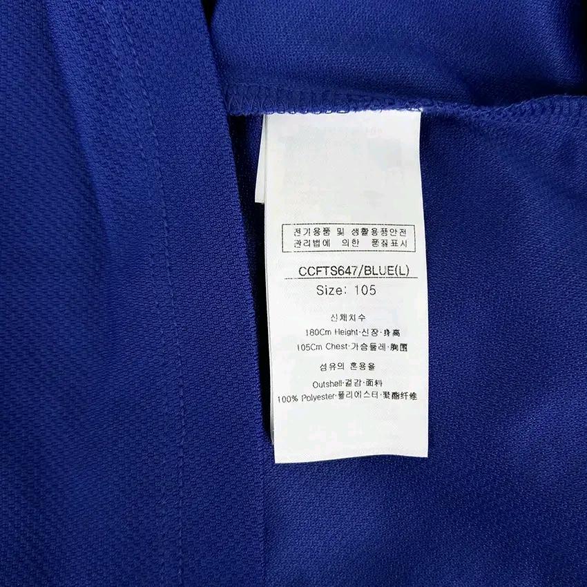 루이까스텔 여성 여름 약스판 반집업반팔티 블루 (HU44759) 6