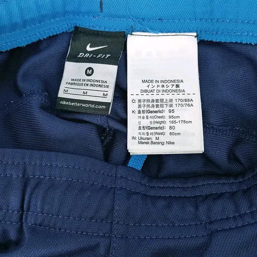나이키 남성 춘하 로고자수 얇은 밴딩팬츠 블루80 (HU44788) 5