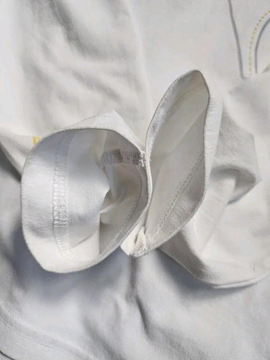 르꼬끄 스포르티브 흰색 폴라넥 긴팔 티셔츠 90 5