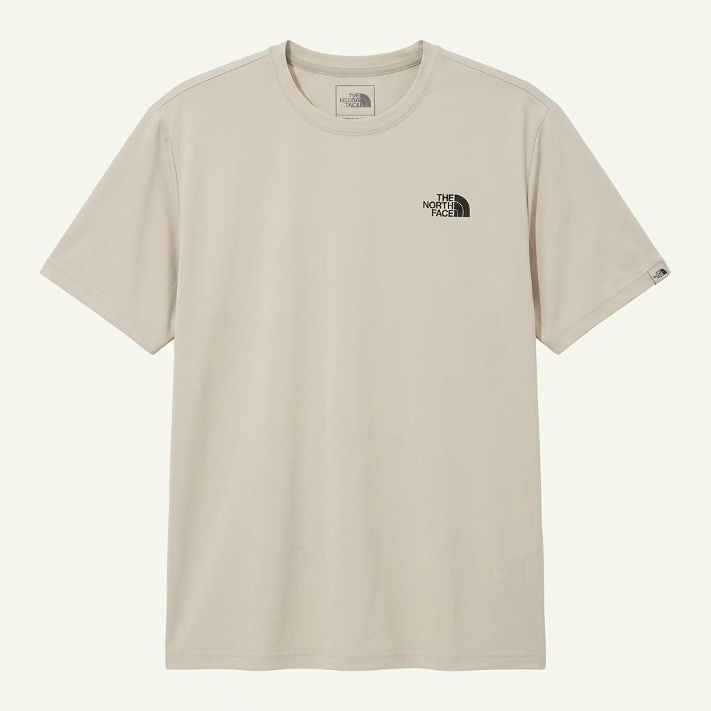 남0008422 노스페이스 기능성 반팔 티셔츠 110(2XL) 베이지 1