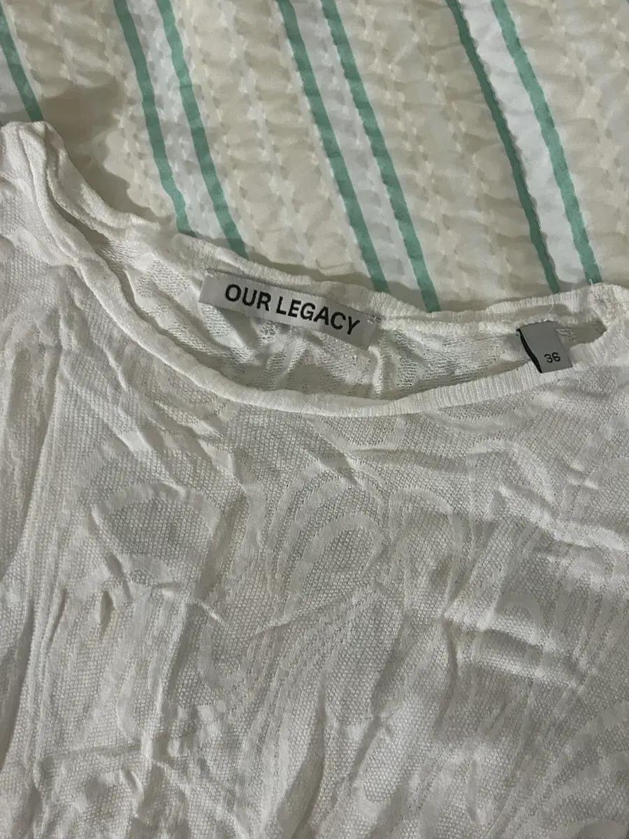아워레가시 컷아웃 롱슬리브 저지탑 화이트 (36size) 6