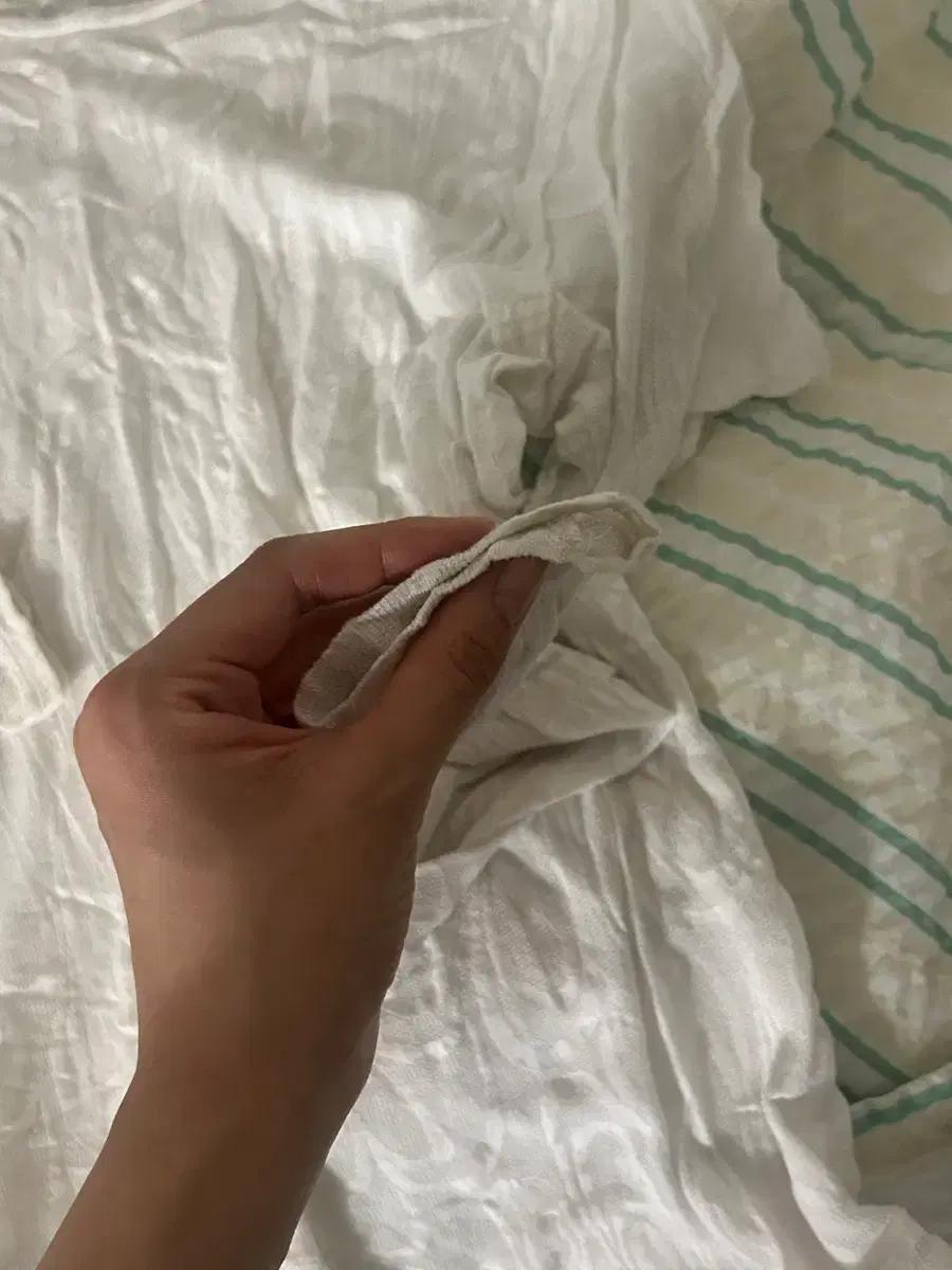 아워레가시 컷아웃 롱슬리브 저지탑 화이트 (36size) 8