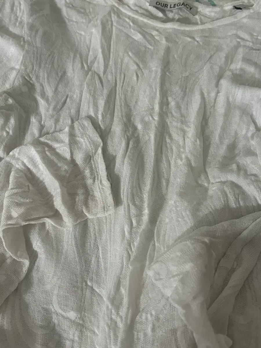 아워레가시 컷아웃 롱슬리브 저지탑 화이트 (36size) 9