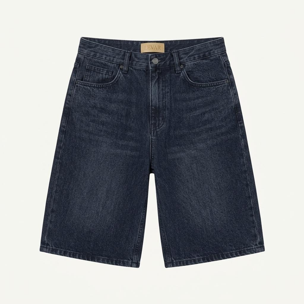 [새상품] 반바지 버뮤다 데님 Bermuda Denim Stone Navy 1