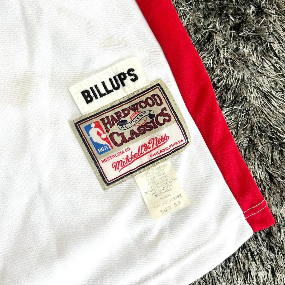 NBA 미첼앤네스 디트로이트 피스톤즈 빌럽스 유니폼 (2XL) 4