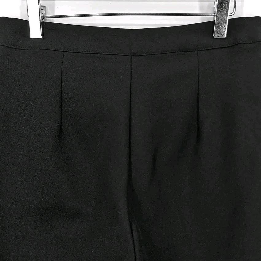 오조크 여성 춘하 일자핏 홑겹 살짝얇은 슬랙스 블랙 (HU44816) 4