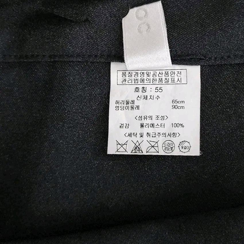오조크 여성 춘하 일자핏 홑겹 살짝얇은 슬랙스 블랙 (HU44816) 6