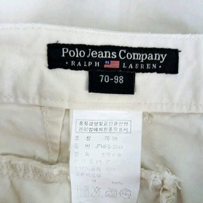 폴로랄프로렌 여성 춘하 일자 코튼팬츠 아이보리70 (HU44821) 5