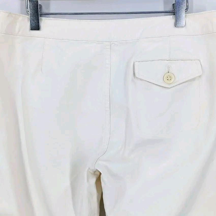 폴로랄프로렌 여성 춘하 일자 코튼팬츠 아이보리70 (HU44821) 4
