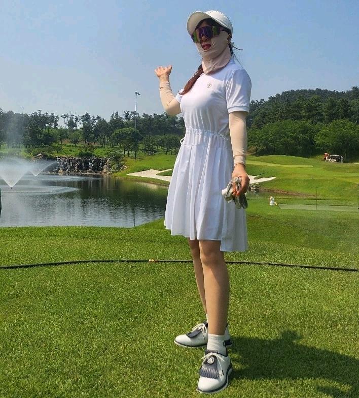 톨비스트 화이트 골프 원피스 90 5