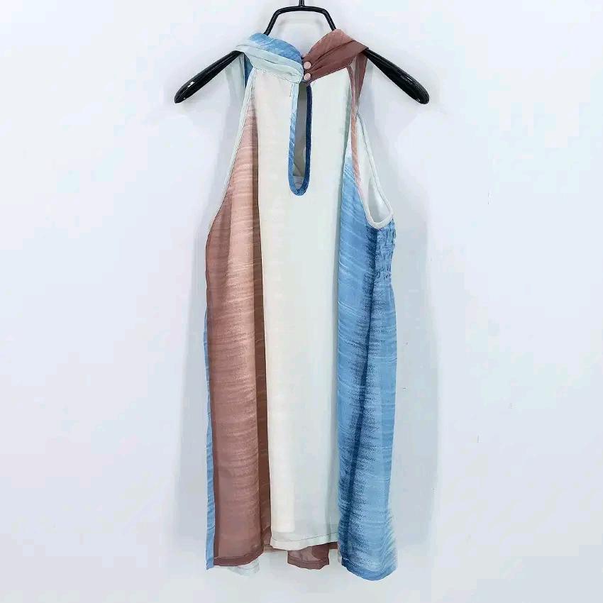 PLAINS&PRINTS 여성 여름 쉬폰블라우스 브라운36(HU44903 3