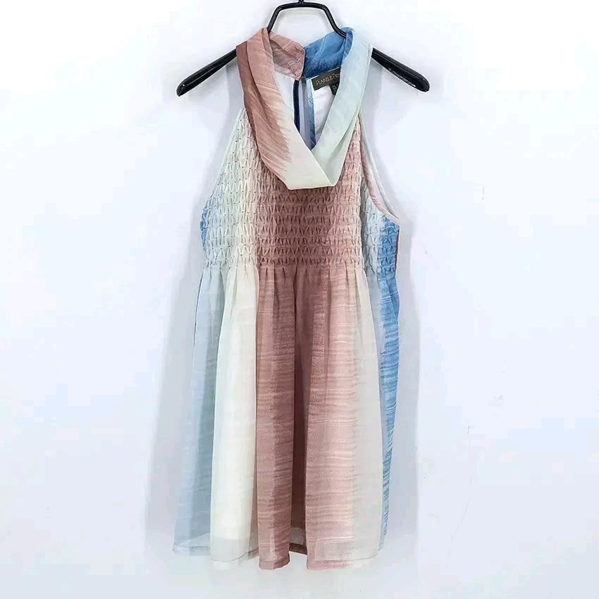 PLAINS&PRINTS 여성 여름 쉬폰블라우스 브라운36(HU44903 2