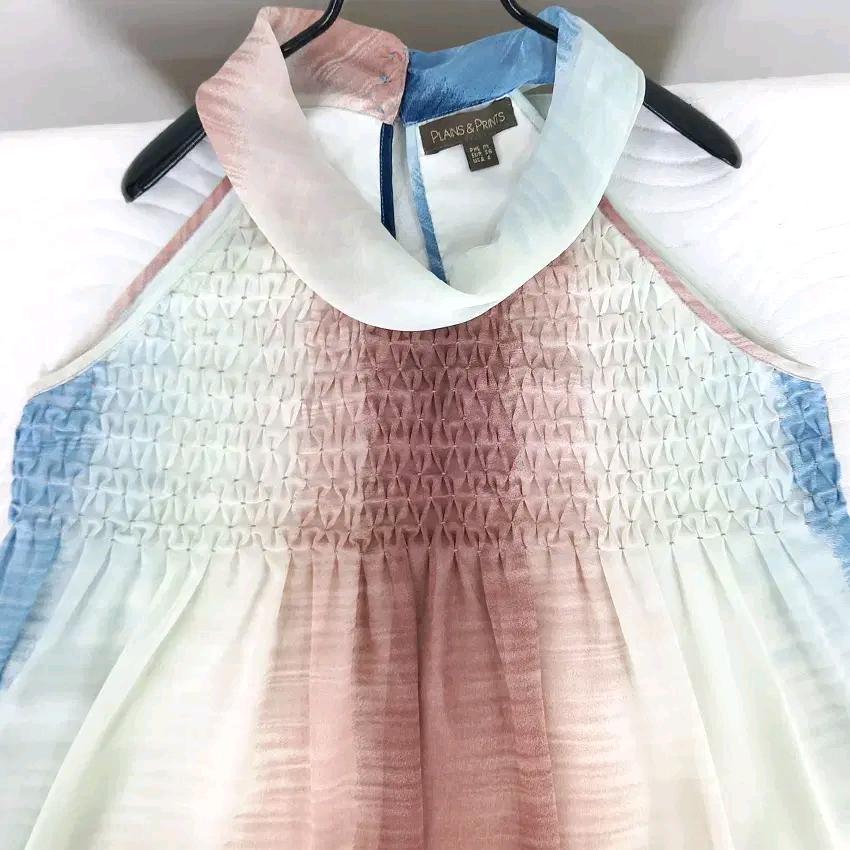 PLAINS&PRINTS 여성 여름 쉬폰블라우스 브라운36(HU44903 4