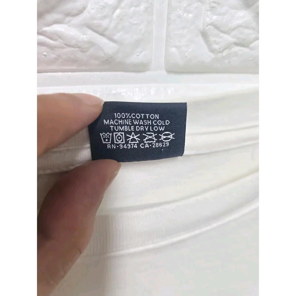 L 스투시 화이트 반팔 티 D829 4