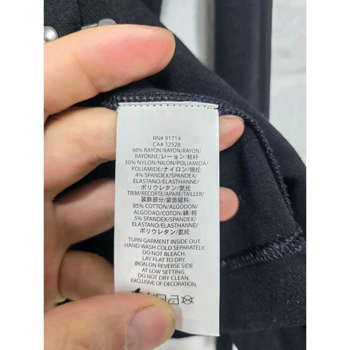 S 아르마니(알마니) 익스체인지 블랙 면자켓 C791 4
