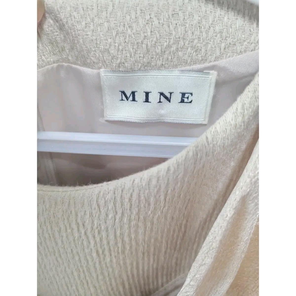 S 한섬 마인 MINE 셔링 원피스 D824 3