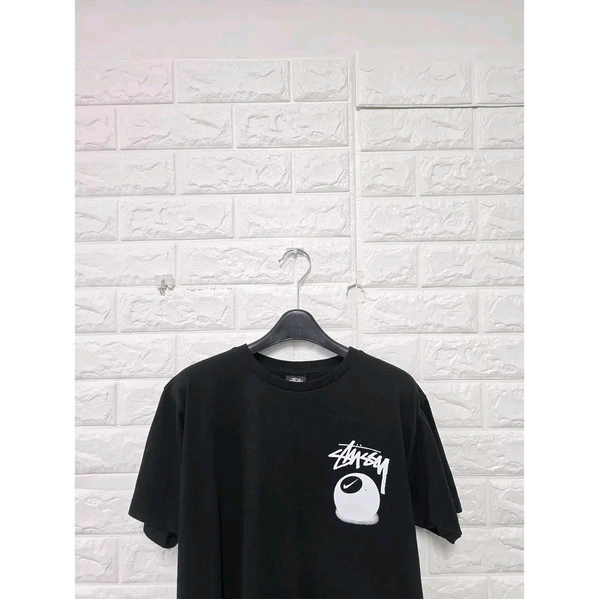 M 스투시 나이키 블랙 반팔 티 D509 6