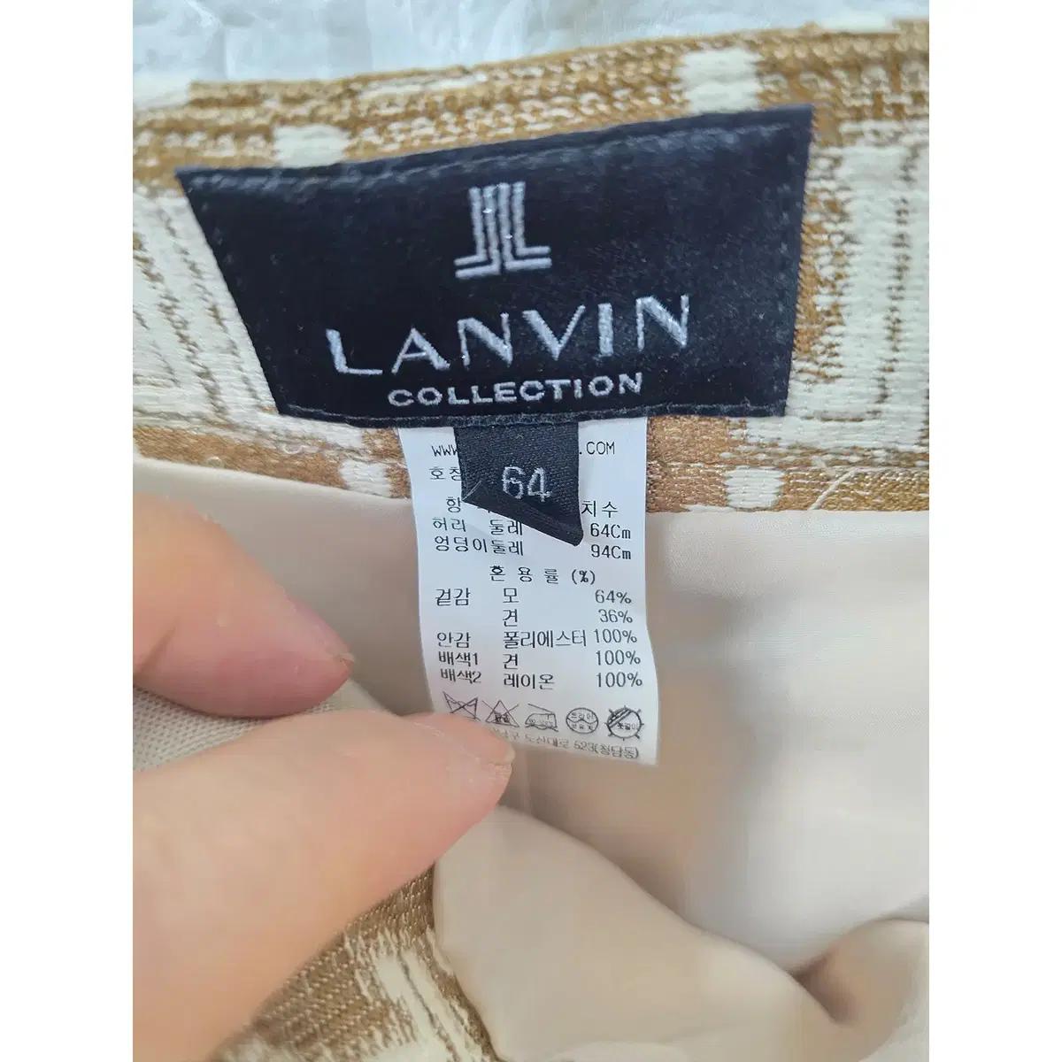 28인치 21s 한섬 랑방 패턴 반바지 D884 4