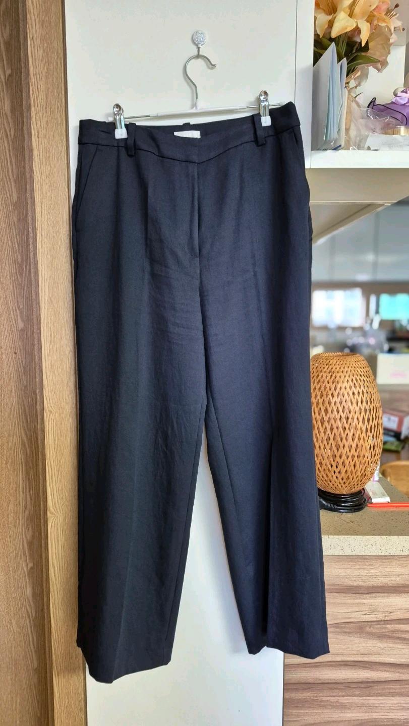 H&M 네이비 와이드 슬랙스 (EUR 40) 2