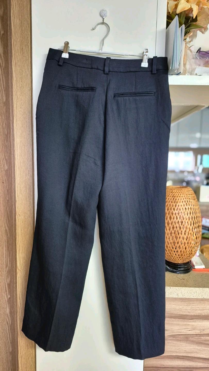H&M 네이비 와이드 슬랙스 (EUR 40) 8