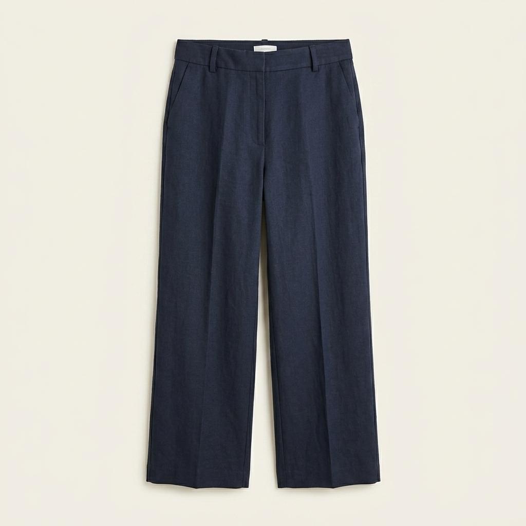 H&M 네이비 와이드 슬랙스 (EUR 40) 1
