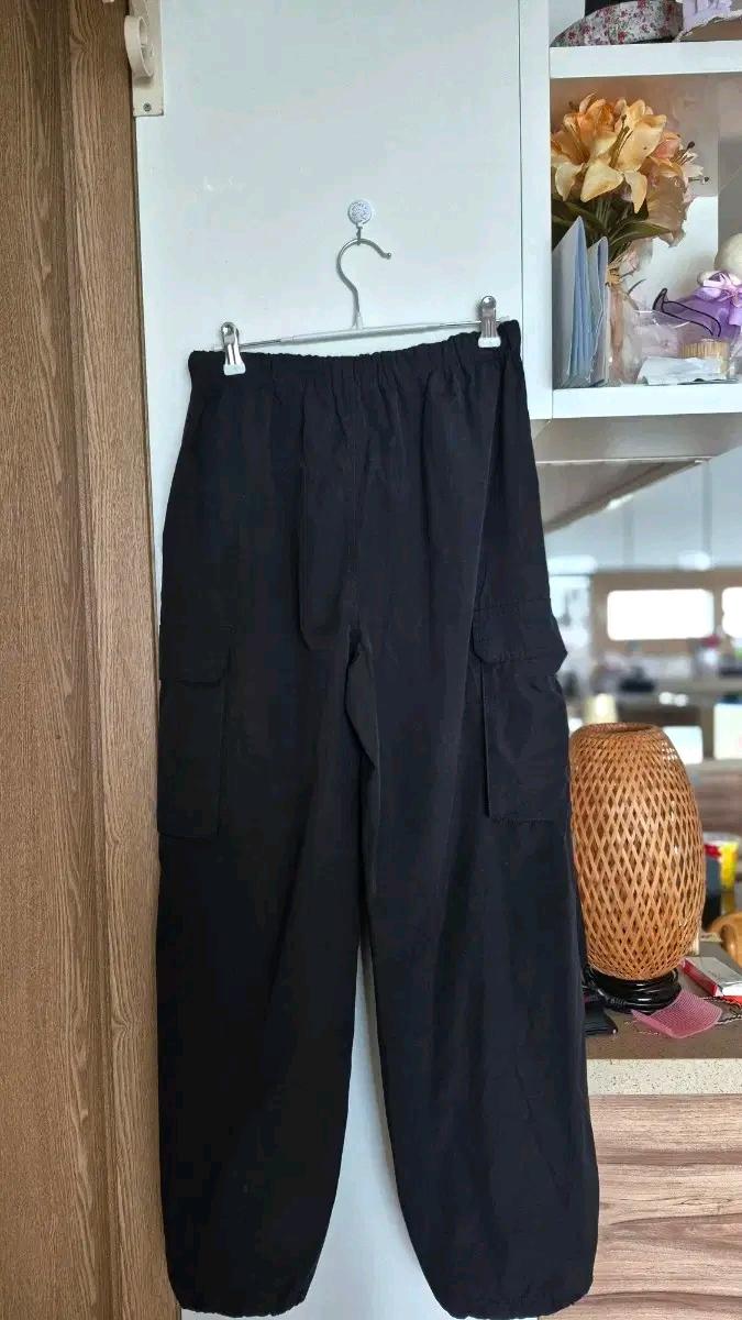 GU 조거 블랙 카고 바지 28 3