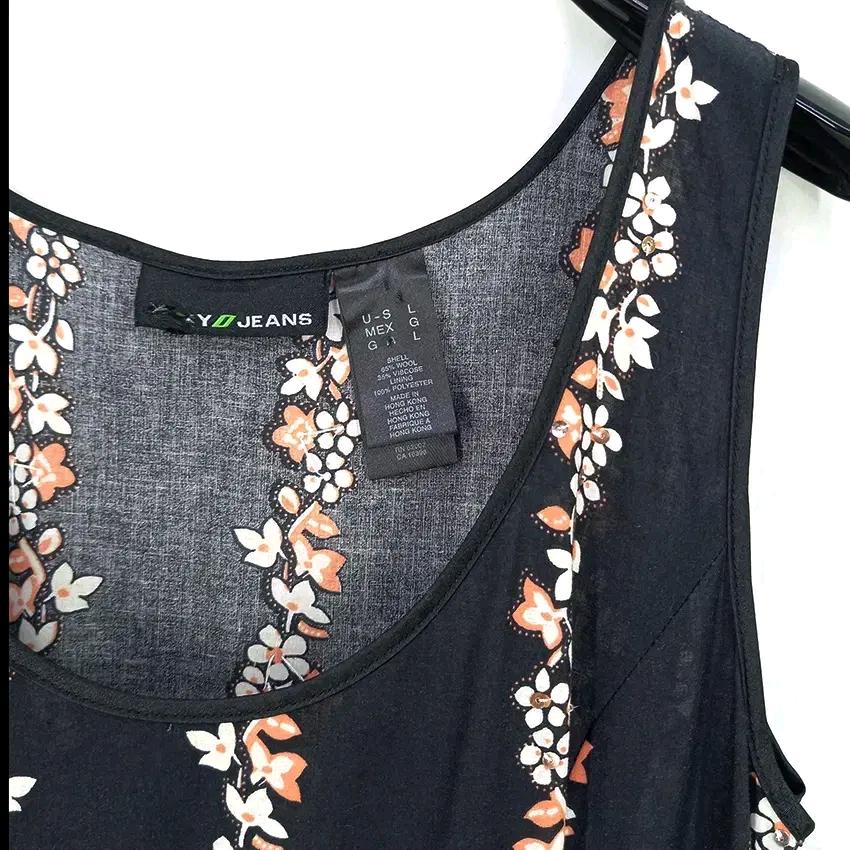 DKNY 여 여름 미니스팽글 옆지퍼 롱나시원피스 블랙(HU44933) 5