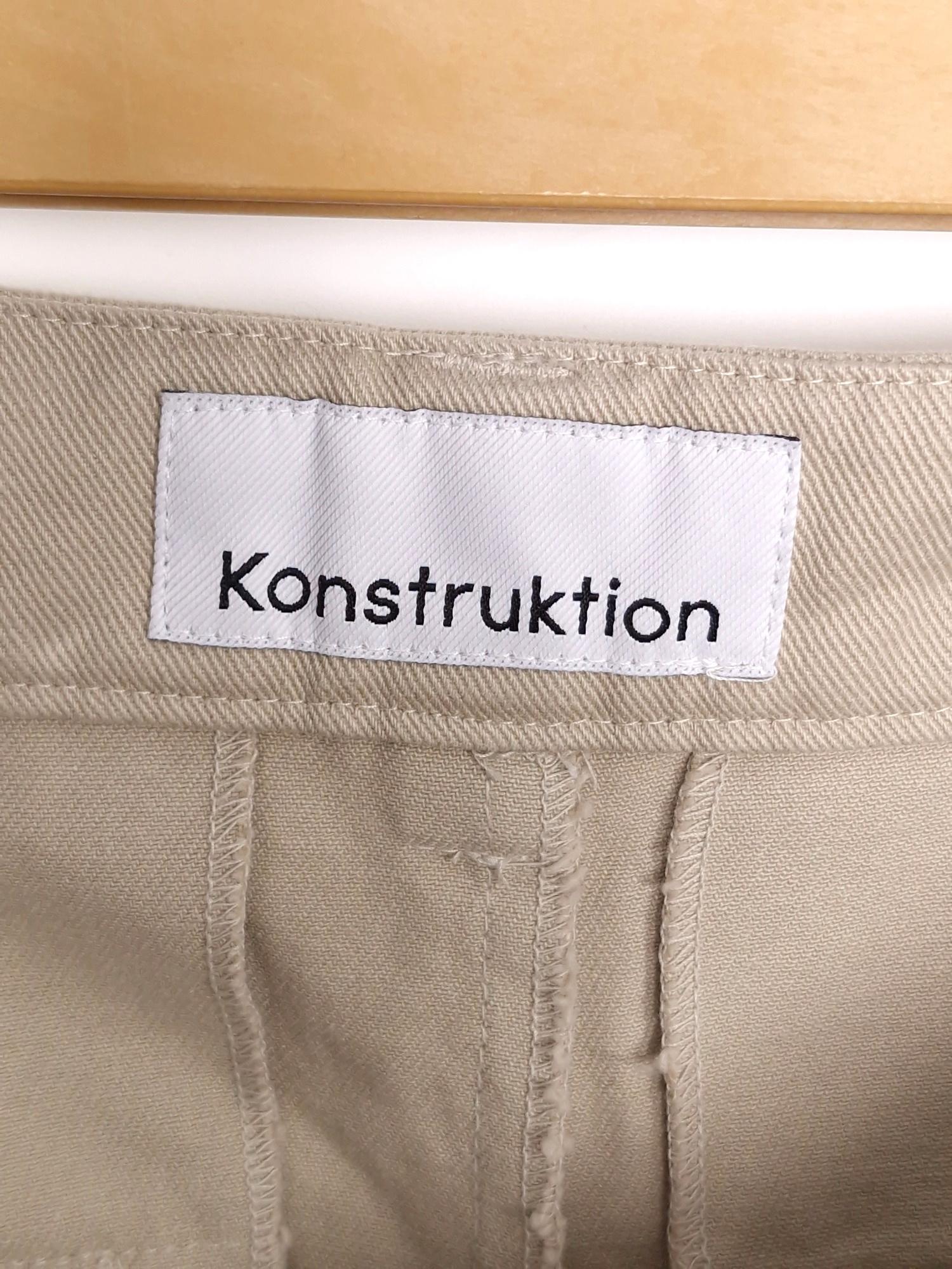Konstruktion 컨스트럭션 베이지 코튼 팬츠 WS [A479] 4