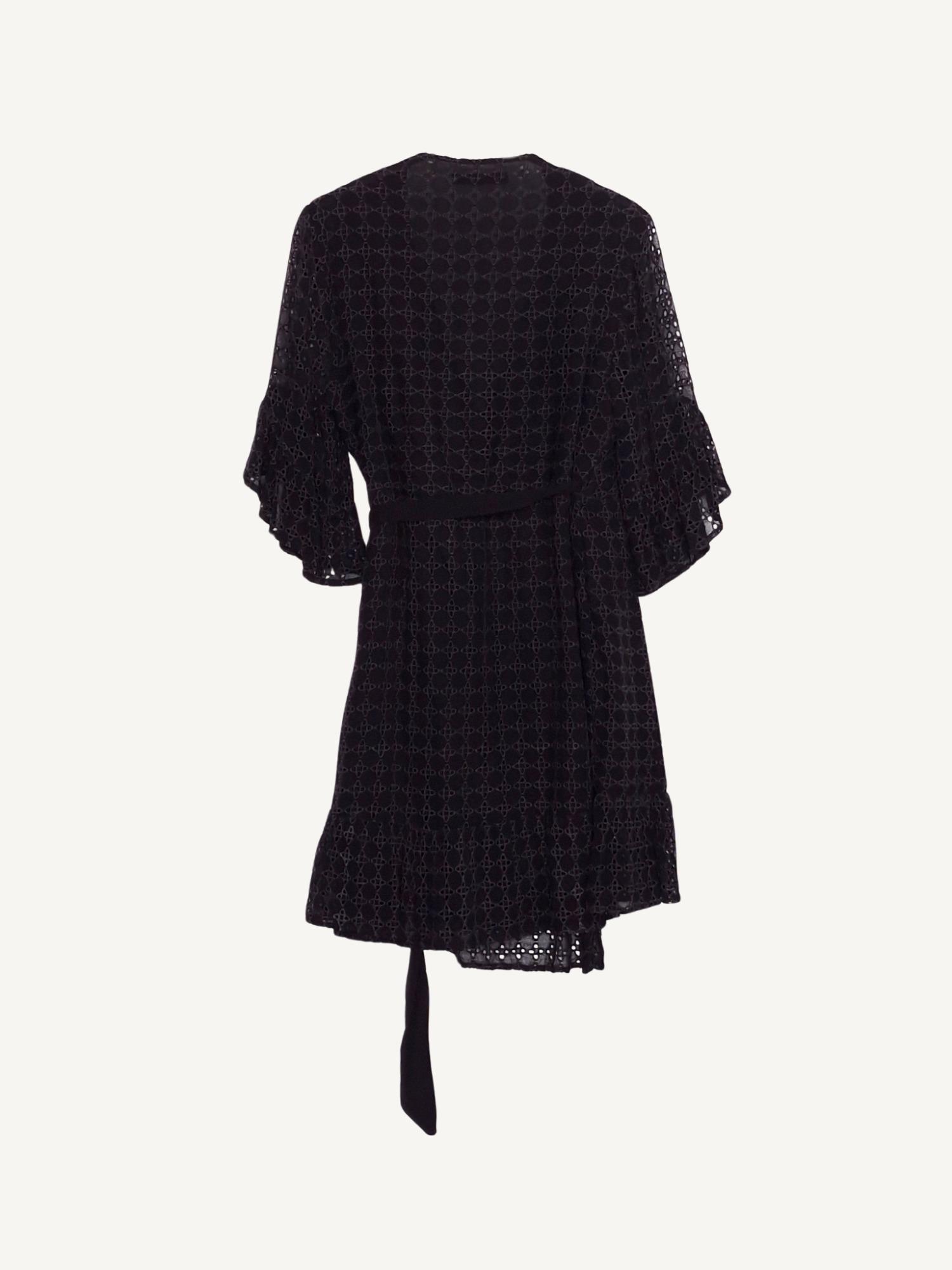 ALL SAINTS 올세인츠 레이스 랩 원피스 36 [A494] 3