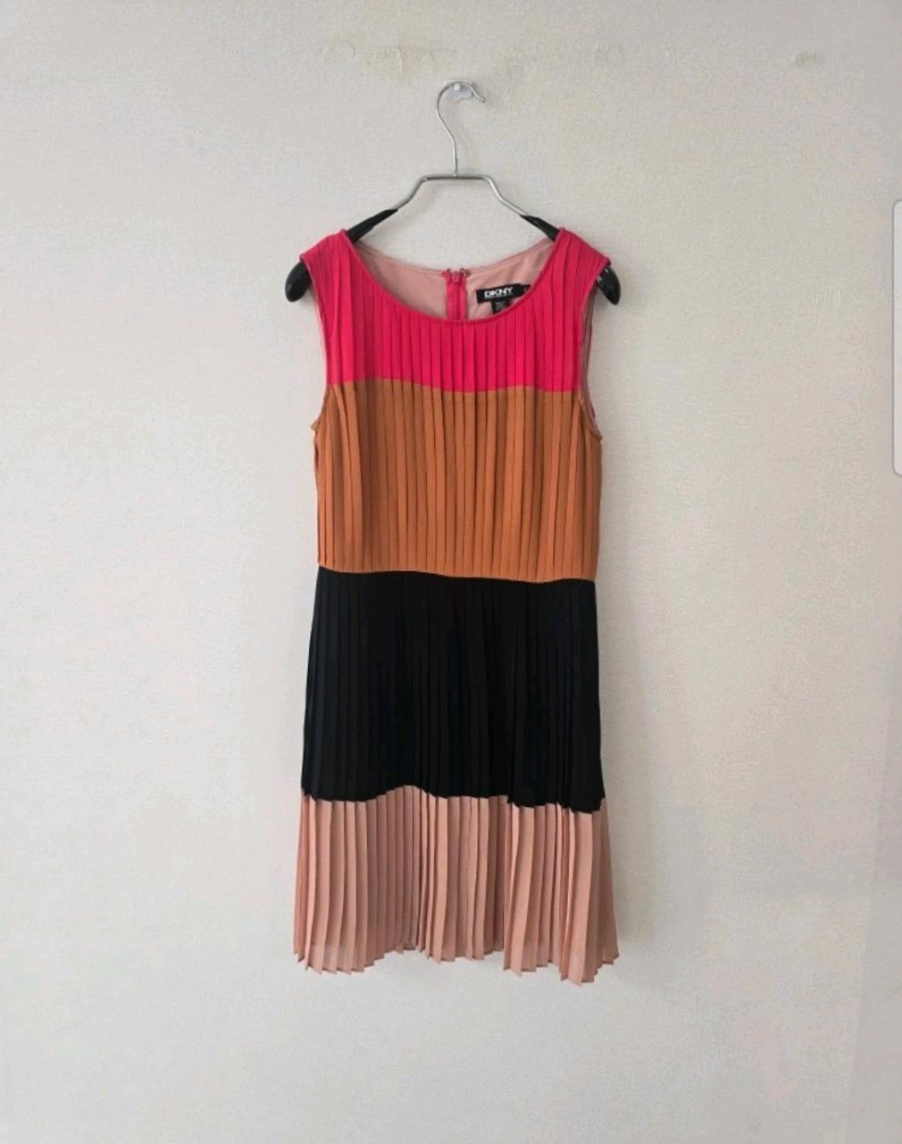 Dkny 컬러블록 플리츠 원피스 2